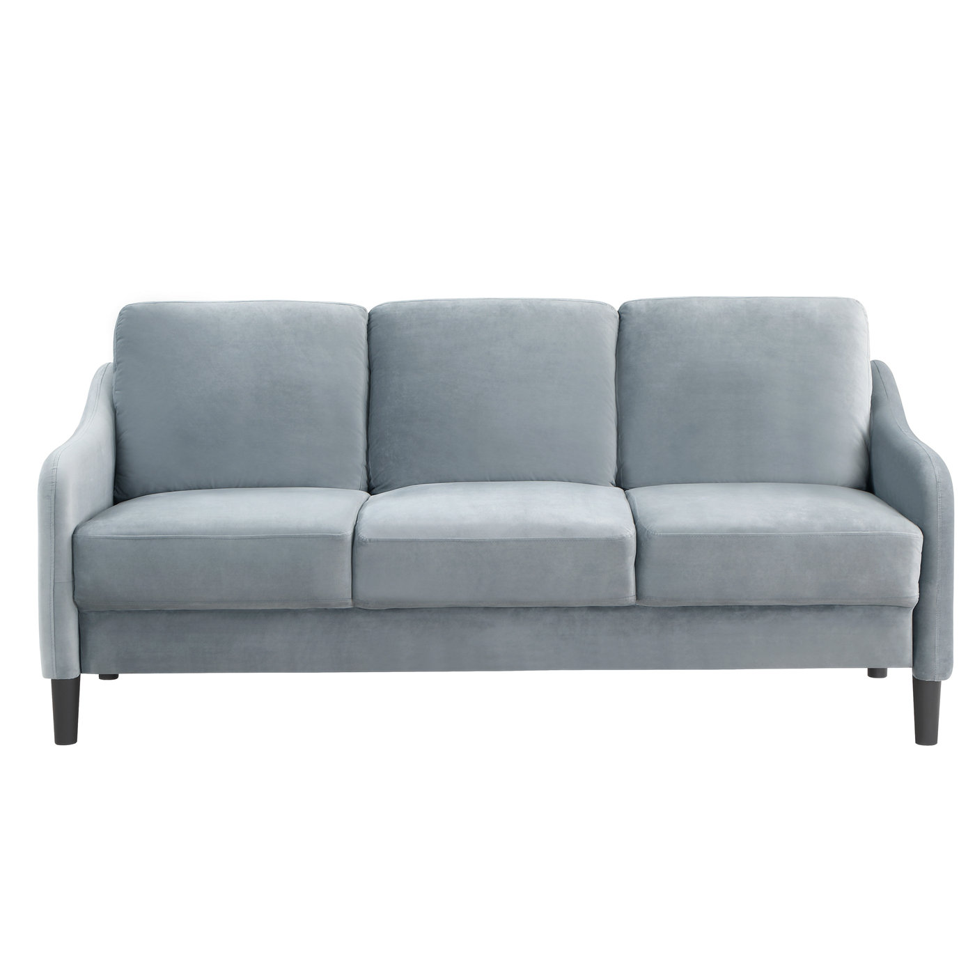 GZMWON 73.33" Upholstered Modern Living Room Sofa Comfy Couch Wayfair